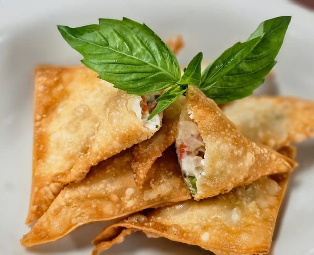 Crab Rangoon.